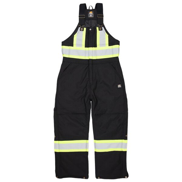 Men's Safety Striped Arctic Insulated Bib Overall Thumbnail