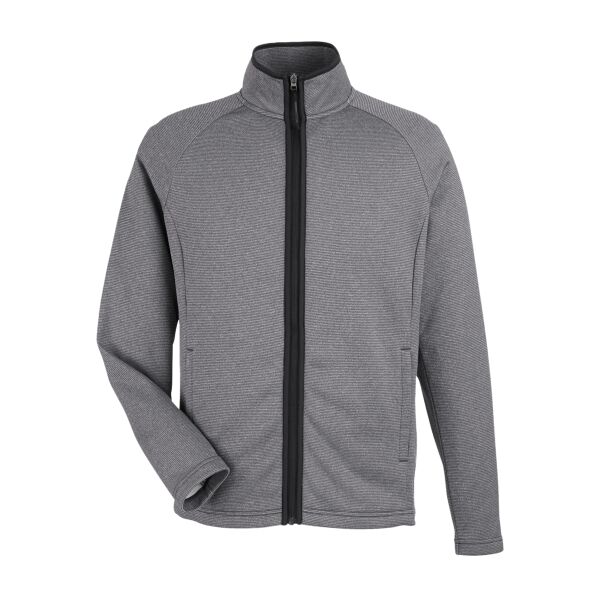 Men's Venture Heathered Stripe Full-Zip Thumbnail