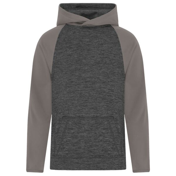 ATC™ DYNAMIC HEATHER FLEECE TWO TONE YOUTH HOODIE Thumbnail
