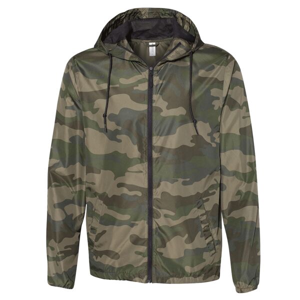 Men's Lightweight Windbreaker Full-Zip Jacket Thumbnail