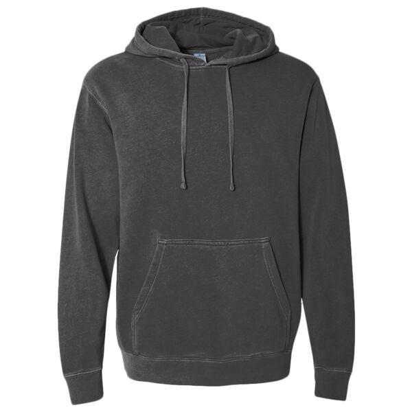 Unisex Midweight Pigment-Dyed Hooded Sweatshirt Thumbnail