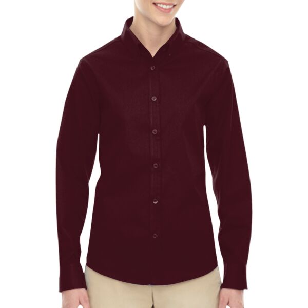 Operate  Ladies' Long Sleeve Twill Shirts Thumbnail