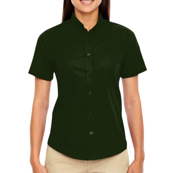 Optimum  Ladies' Short Sleeve Twill Shirts Thumbnail