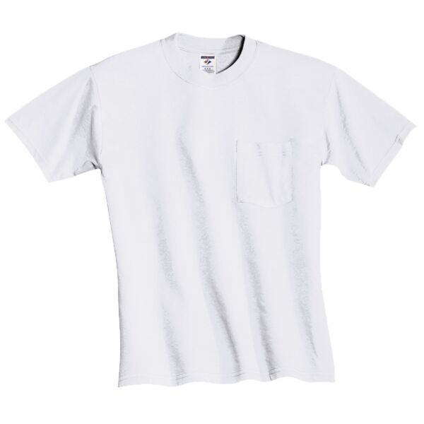 5.6 oz., 50/50 Heavyweight Blend™ Pocket T-Shirt Thumbnail