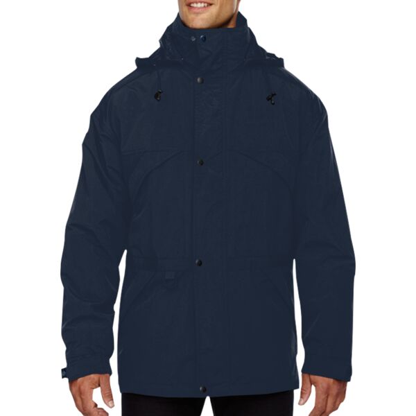 NORTH END Men's 3-in-1 Parka with Dobby Trim Thumbnail