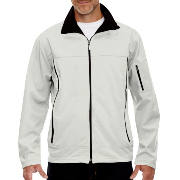 NORTH END Men's Three-Layer Fleece Bonded Performance Soft Shell Jacket Thumbnail